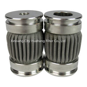 Cartucho de elemento de filtro de fibra sinterizada de acero inoxidable de larga vida útil Huahang - Product Image 2