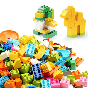 Fele – grands blocs de construction, 200 à 400 pièces, jouet éducatif pour enfants de 2 à 6 ans, ensemble d'assemblage DIY, blocs en plastique unisexes - Product Image 5