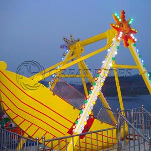 Precio directo de fábrica Mini barco pirata con 10 asientos Columpio Pequeño Barco Pirata Juegos de parque temático a la venta - Product Image 5