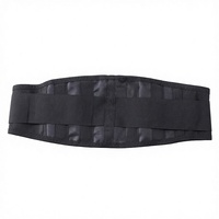Ceinture de soutien lombaire sportive DW confortable, douce, respirante et légère en polyester et coton, avec bretelles amovibles pour hommes et femmes