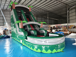 Scivoli d'Acqua Gonfiabili di Grado Commerciale in PVC da Giardino <span class=keywords><strong>con</strong></span> <span class=keywords><strong>Piscina</strong></span> per Adulti - Product Image 5