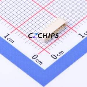 HC-0.8-8PWT Wire-to-Board Pin Header SMD,P=0.8mm,Horizontal Mount Connector 1x8P 0.8mm Horizontal Mount 8P - Product Image 1