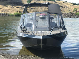 <span class=keywords><strong>2022</strong></span> Ecocampor Custom Aluminio Soft Top Jet Boat Yacht con motor interior Pesca Vela Río Incluye remolque-Venta disponible - Product Image 3