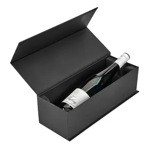 Бумажная Подарочная коробка для вина высокого качества с логотипом под заказ от поставщика