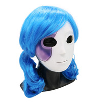 Fête Mascarade Halloween Masques Visage Horreur Masque De Sally Masque Avec Cheveux Perruques Cosplay Costume
