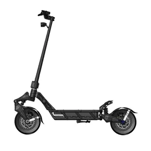 Two-wheeled electric scooter with quick lock folding mechanism Na** blast MAX e-scooters for adults