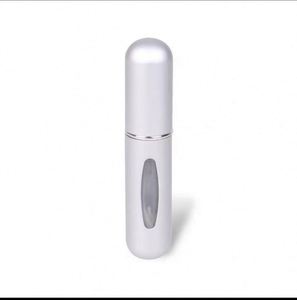 ขวดน้ำหอมแบบเติมได้ขนาดเล็ก 5 มล. ดีไซน์ใหม่ สำหรับทุกเพศ สีดำด้าน ทำจากอะลูมิเนียม พร้อมหัวปั๊มแบบพ่น - Product Image 5