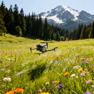 Drone pulvérisateur multifonction 4T FPV à longue portée, autonomie de 53 minutes, portée de 45 km, haute vitesse, zoom optique 21ms, caméra grand angle - Product Image 3