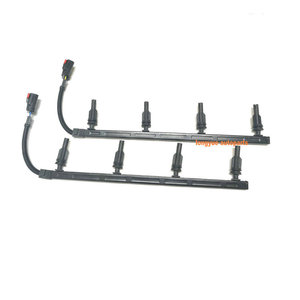 Glow <b>Plug</b> Wiring Harness 3C3Z12A690AA 3C3Z12A690BA for 2003 Ford 6.0L Diesel Vehicles PVC Insulation <b>12V</b> - Product Image 3