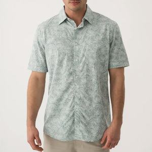 Camisa Aloha de Diseño de Fábrica, Camisa con Botones y Solapa Estampada, Camisa de Rayón Personalizada para Hombre de Alta Calidad - Product Image 1