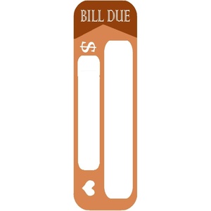 Autocollants remarquables pour planificateur de factures, 6 couleurs, étiquettes de suivi des factures - Rappel de planification des paiements - Product Image 6