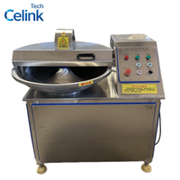 Hachoir à viande double vitesse et double rotation en acier inoxydable pour l'industrie agroalimentaire (saucisses, burgers, boulettes)