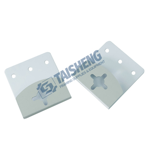 Colgador de gancho en J plano de metal blanco para paredes de exhibición, sujetador de cartelera con ancho interior de 8mm - Product Image 6