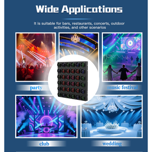 Đèn ma trận chuyên nghiệp cho các sự kiện sân khấu độ sáng cao dẫn ánh sáng ma trận cho các sự kiện thanh Câu Lạc Bộ sân khấu - Product Image 4