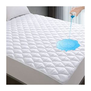 <span class=keywords><strong>Protector</strong></span> de colchón suave para <span class=keywords><strong>cama</strong></span> de tamaño King, sábana ajustada, diseño de sábana - Product Image 1