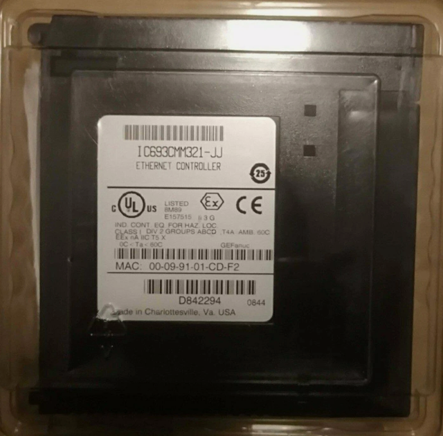 Original Brand New  Fanuc IC693CMM321JJ Ethernet Controller For PLC