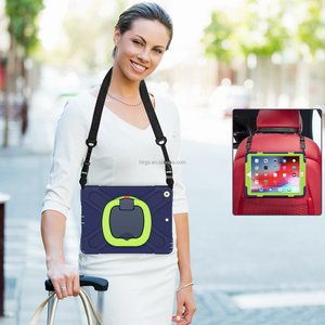 เคสพร้อมสายสะพายสำหรับ <span class=keywords><strong>IPad</strong></span> <span class=keywords><strong>8</strong></span> <span class=keywords><strong>7</strong></span> <span class=keywords><strong>Gen</strong></span>,เคสขาตั้งในตัวกันกระแทกสำหรับ <span class=keywords><strong>iPad</strong></span> Air10.5 Pro10.5 - Product Image 6