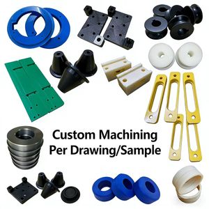 Customized High Precision Nylon PA6/PA66 Machined Parts, Wear-Resistant Engineering Plastic Irregular Shaped Components Service - Product Image 1