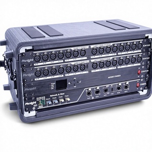 Pknight RDMX-S8F IP65 LED Todo en Uno, Rack de <span class=keywords><strong>19</strong></span> <span class=keywords><strong>Pulgadas</strong></span> para Touring, 4 Divisores RDM, Controlador ArtNet, Switch de Fibra Gigabit - Product Image 1