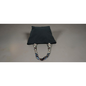 Bolsa de compras de lona negra con asa, precio económico, producto de alta calidad hecho en India, bolsa de compras de algodón, bolsas de regalo ecológicas - Product Image 3