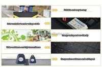 Usine BSCI Slocable 20W Chargeur de batterie solaire Panneau pliable Plaque solaire flexible