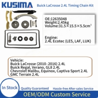 Kit complet de calage de distribution avec tendeur et rail de guidage 12635048 pour moteur 2.4L LAF LE5 Ecotec Buick LaCrosse Buick Regal Verano GL8