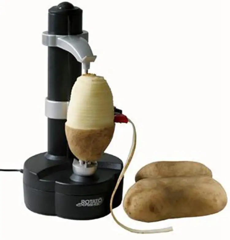 DD528 ספירלת קולפן אוטומטי סוללה & USB מטבח כלים Skiving לקלף אגס אפל תפוחי אדמה קולפן חשמלי פירות קולפן