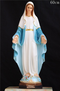 Juego de Figuras de Resina de la Virgen María y el Ángel <span class=keywords><strong>Gloria</strong></span> de 60 cm, Esculturas de Gran Tamaño para Decoración Espiritual del Hogar y la Capilla - Product Image 6
