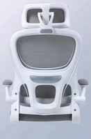 Nueva Silla de Oficina Ergonómica Ajustable de Diseño Industrial de Alta Resistencia con Malla Transpirable y Base Giratoria