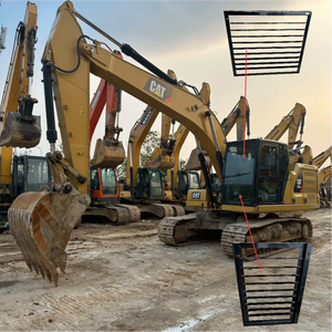 Protector de Parabrisas Delantero de Alta Calidad Directo de Fábrica <span class=keywords><strong>para</strong></span> Excavadora Caterpillar 320 324 336 349 - <span class=keywords><strong>Rejilla</strong></span> <span class=keywords><strong>Protectora</strong></span> de Cabina - Product Image 5