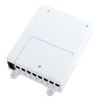 Kotak Distribusi Serat Optik Indoor 8-Core SC Terpasang di Dinding 1:8 PLC Kotak Terminal Mini PLC Splitter Serat Optik