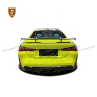 Kit de carrosserie de jupes latérales de diffuseur arrière de lèvre de pare-chocs avant en fibre de carbone de style MP pour Bmw M3 G80 M4 G82 G83