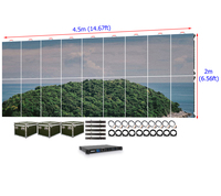 Pantalla LED de Pared para Interiores P2.604 de 2.6mm para Eventos con HDR10+, Brillo de 1500-1600cd y 5 Años de Garantía