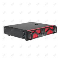 ENG-380 2 Kanal Stereo Sınıf H Güç Amplifikatörü 1600W 8ohm Metal 2U Raf Montajlı Dayanıklı Taşınabilir 1 Yıl Garantili Surround Ses için