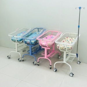 Cuna de Hospital <span class=keywords><strong>para</strong></span> Bebés con Moisés Transparente de Plástico <span class=keywords><strong>para</strong></span> Recién Nacidos - Product Image 6