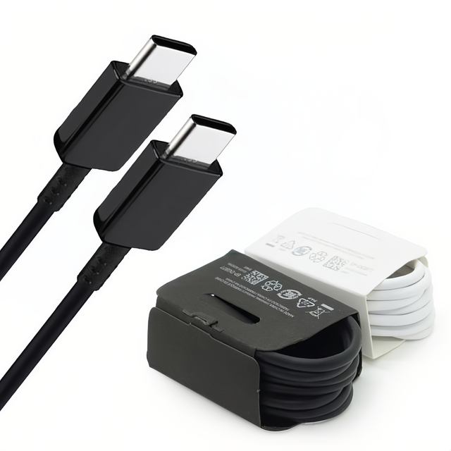USB 3.1 to Type C 25W PD Fast Charger Data Cable Dual Type-C USB-C Fast Charging Line for xiaomi Samsung Galaxy S23 S22 Note10