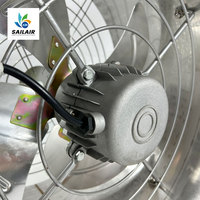 Ventilateur d'extraction en ligne à haute pression statique en acier inoxydable, 20 pales, roulement à billes pour l'extraction de fumée sur longue distance