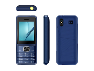 Téléphone GSM <span class=keywords><strong>Phong</strong></span> 2G avec clavier P+R, grand écran 2,4 pouces, batterie 1899 mAh, peinture brillante, non Android, MTK6261D - Product Image 4