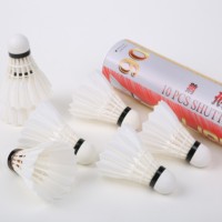 Volant de badminton OEM LINGMEI Plume d'oie Badminton Navette solide et durable