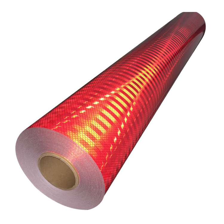 Чувствительная к давлению самоклеящаяся призматическая светоотражающая пленка для дорожных знаков