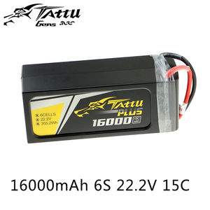 Batería Lipo Tattu 6S 16000mAh 22.2V 15C para Dron, Quadcopter, FPV, Recargable - Product Image 4