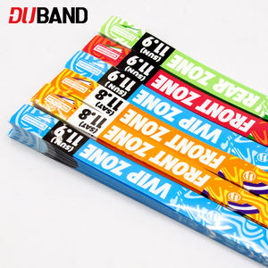 Bracelets synthétiques personnalisés avec logo imprimé pour les festivals, bracelets imperméables et résistants aux déchirures pour les concerts et les événements <span class=keywords><strong>de</strong></span> célébration - Product Image 1