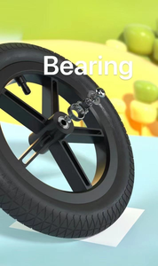 Bicicleta de Equilibrio para Niños de 1 a 6 Años, Bicicleta de Aprendizaje con <span class=keywords><strong>Ruedas</strong></span> de Goma de 12 Pulgadas, Bicicleta de Balance para Niños Pequeños - Product Image 6