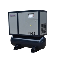 20hp Built-in Dryer Filtre réservoir d'air pour la découpe laser tout-en-un Machine intégrée 4-en-1 Jaguar Compresseur d'air à vis