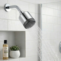 Filtre de Douche Pressurisé à 12 Étapes Multi-Filtration, Tête de Douche Filtrante Remplaçable pour Élimination du Chlore, Réglable à 360°