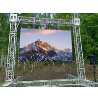 TOPvision P3.91 P3 Sahne Ekranları 96x96 Kiralık Ekran Mobil Led Ekran Açık Hava Konserleri İçin