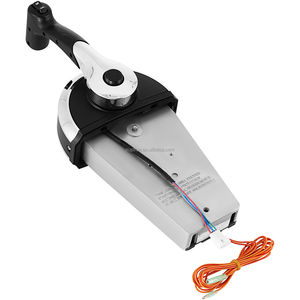Console de commande à distance <span class=keywords><strong>Mercury</strong></span> Single Binnacle pour moteur hors-bord, montage supérieur, en alliage, <span class=keywords><strong>interrupteur</strong></span> d'inclinaison/<span class=keywords><strong>trim</strong></span> pour moteur de bateau, 8M0059686 - Product Image 4