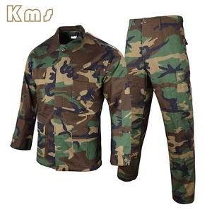 KMS BDU,コットンナイロンアウトドアトレーニングカモコンバットユニフォーメデタクティーク迷彩戦術服服 - Product Image 2