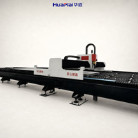 Machine de découpe laser à fibre sur rail au sol pour grandes plaques d'acier, conception modulaire jusqu'à 30 mm, fabrication métallique sur mesure