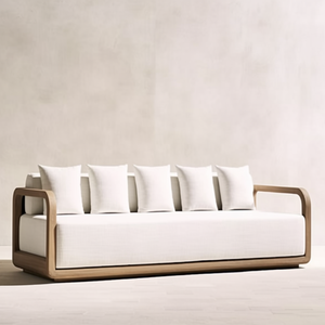 Muebles de Jardín al por Mayor, Muebles de Patio, Sofá de Teca Sólida - Product Image 4